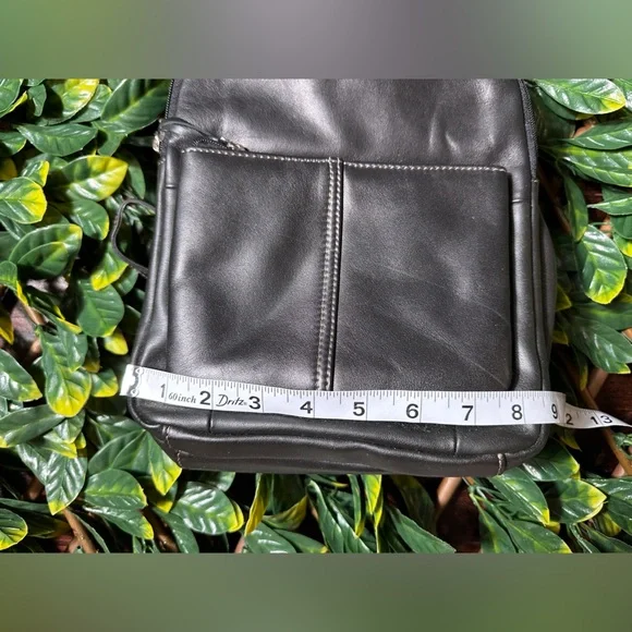 Aurielle Genuine Leather Black Mini Backpack NWT! - Picture 2 of 8